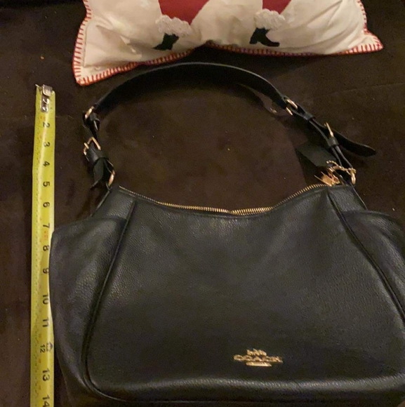 Coach Purse, Black- lightly used - Picture 7 of 8